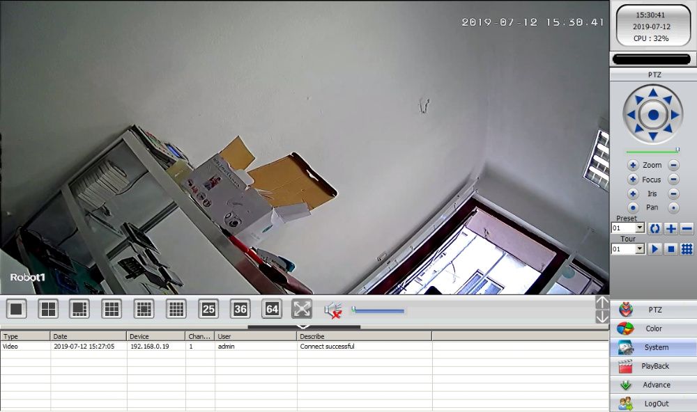 A8 4mpx WiFi въртяща камера 4+ 32гб карта, следене на движение