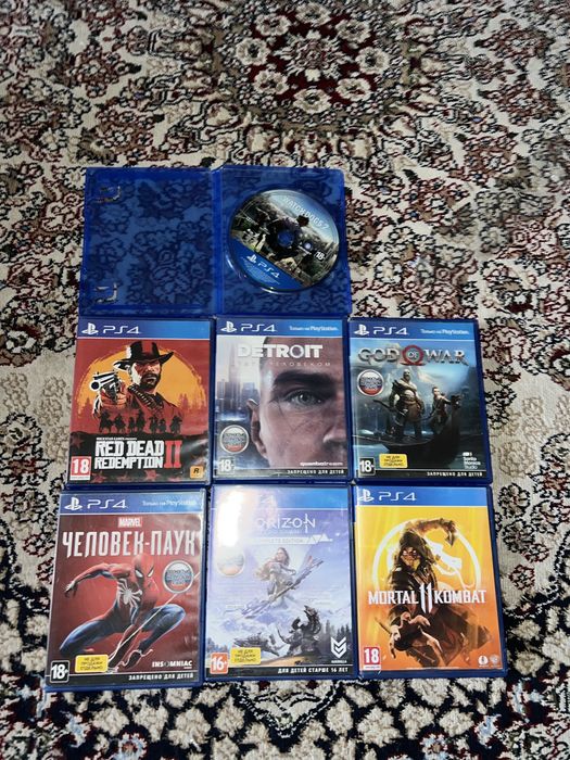 Продам диски от игр для PS4