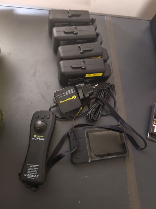 Barcuta plantat Ridge Monkey Hunter 750 bait HI Viz Echo Edition