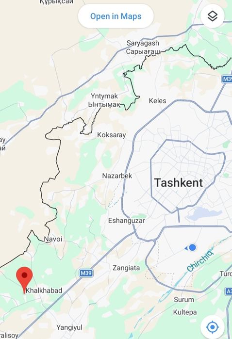 Abu-saxiy bozorga 12 km da joylashgan 80 sotux yer sotiladi