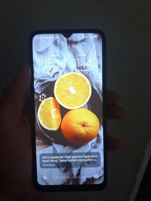 Redmi 9c yangi karopka dakument bor