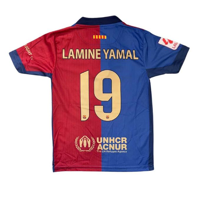 24/25 LAMINE YAMAL 19 Barcelona Детски футболен екип Тениска и Гащета