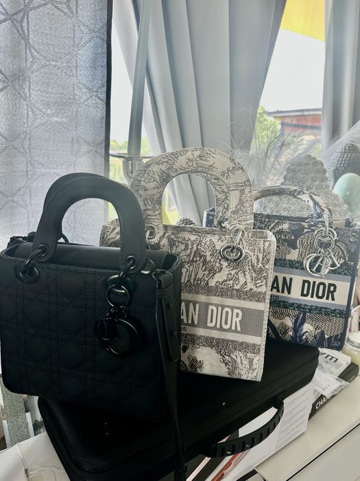 Дамска чанта Christian Dior Medium Lady Dior