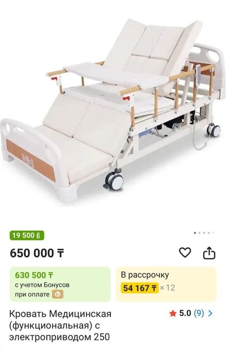 Медицинская кровать