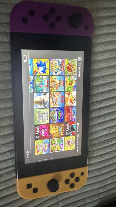 Nintendo switch с 54 игри