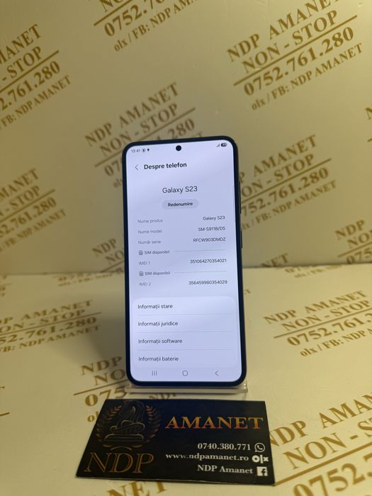 NDP Amanet Braila Samsung S23(61119)