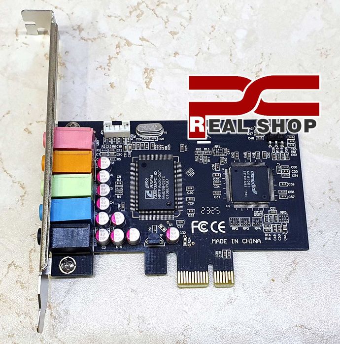 Звуковая карта PCIe 1x 5.1 [Sound card, звучка]