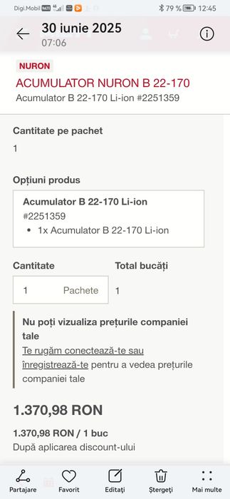 Hilti SC 30 WR-22 Nuron