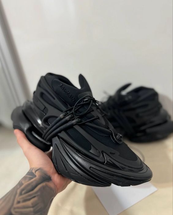 adidasi sneakers balmain unicorn black