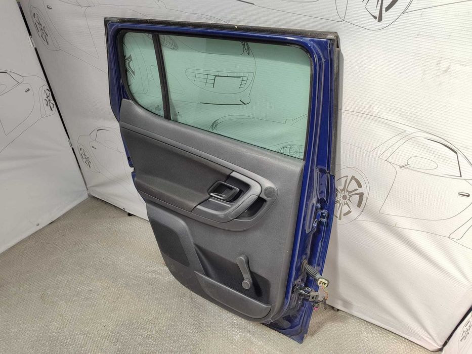 Ușă Spate Stânga Skoda Fabia Mk2 (5J) Hatchback Albastru Cod Culoare Z5 / F5A 2012 / [2007-2014] / 5J6833055 (1E)