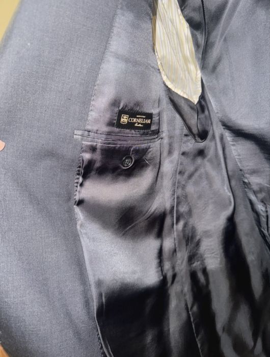 Sacou bărbătesc gri Corneliani din lână extrafină– mărimea 54