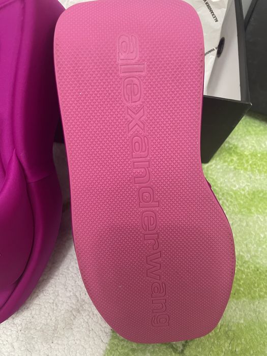 Шлепки Alexander wang оригинал!