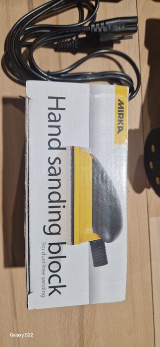 Mirka talpa șlefuit pe acumulator , pneumatică