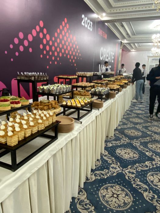 Кофе Брейк Фуршет Кейтеринг в Ташкенте прокат пасуда