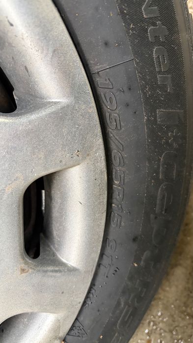 Зимни гуми с железни джанти Skoda VW Audi 195 65 15