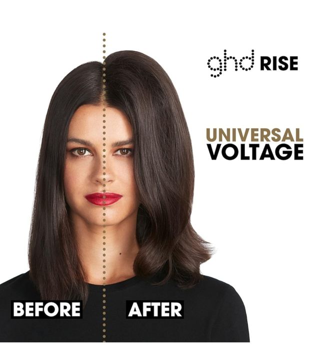 Perie profesionala fixa de ondulat parul GHD Rise Volumising Hot Brush