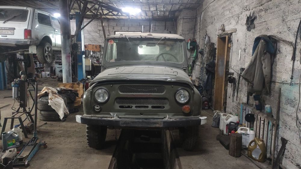 УАЗ по болтам по