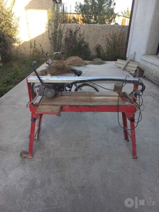 Elitech elektr plitka kesgich (suvli, relsli), stend bilan