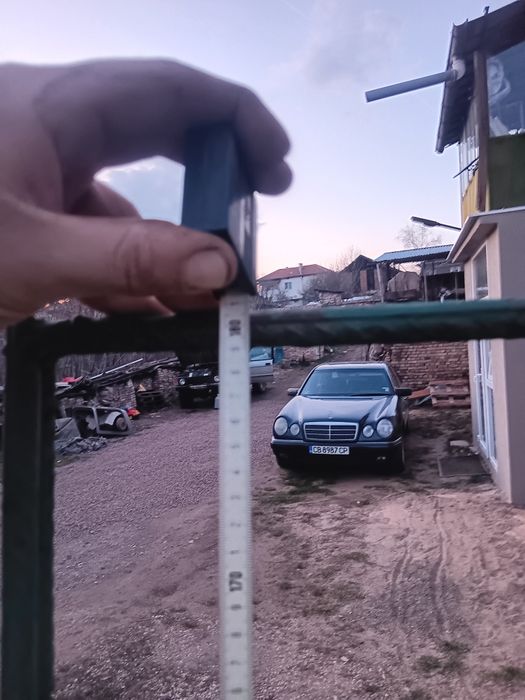 Метална врата дворна двойна