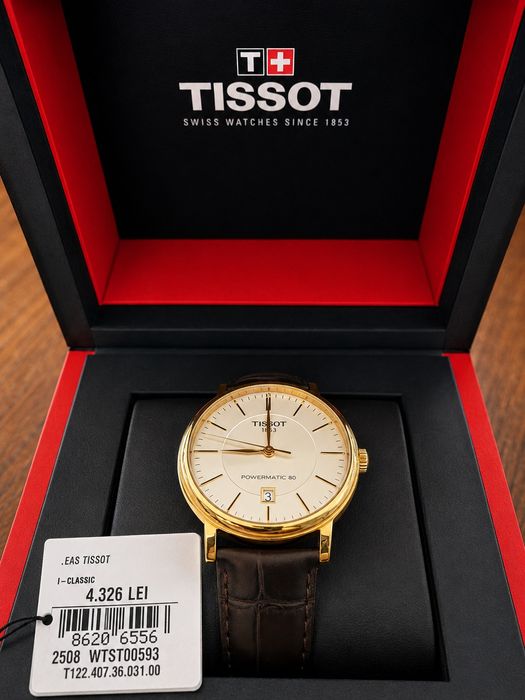 Ceas Tissot 80 Automatic – Ca Nou – Cutie+Garantie Original