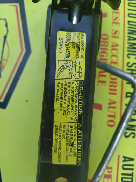 Cric auto punct sprijin original Toyota Aygo Brano