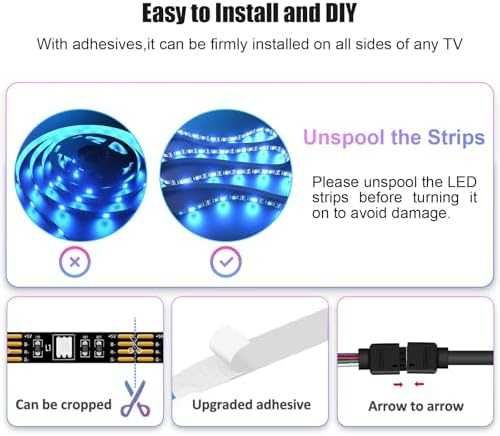 BDFFLY TV LED подсветка с HDMI Sync Box 1080p/60Hz