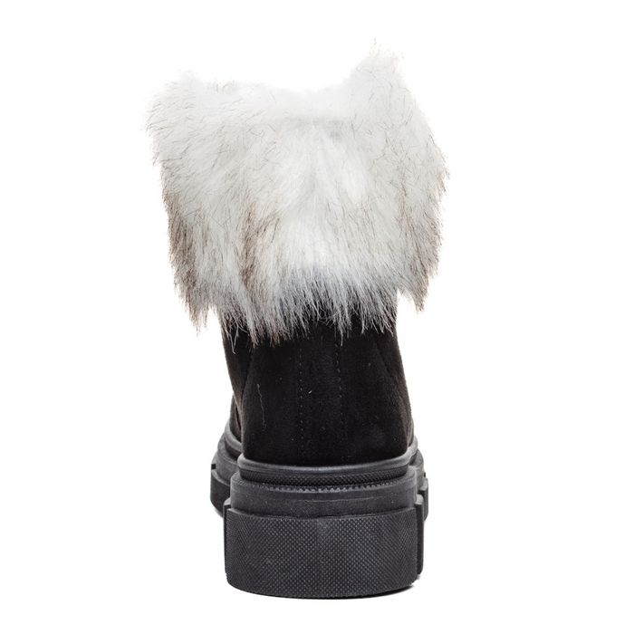 Дамски боти с пух