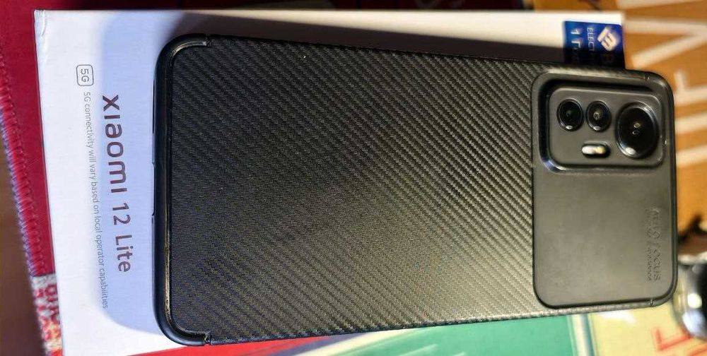 Смартфон Xiaomi 12 lite. Полный комплект коробка, чехол, защт стекло