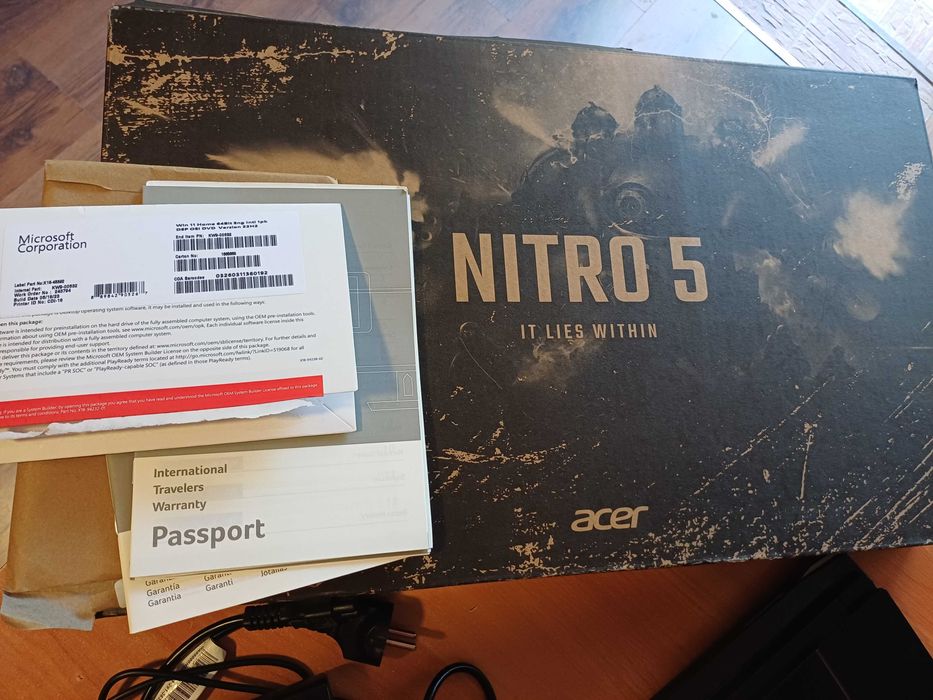 17.3' 144Hz Gaming Acer Nitro /16GB DDR5/RTX 3050ti/1TB Nvme SSD Samsung/КАТО НОВ