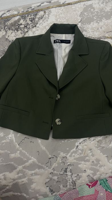 Пиджак укороченный Zara новый