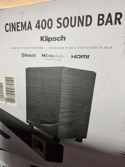 Soundbar klipsch cinema 400 nou sigilat