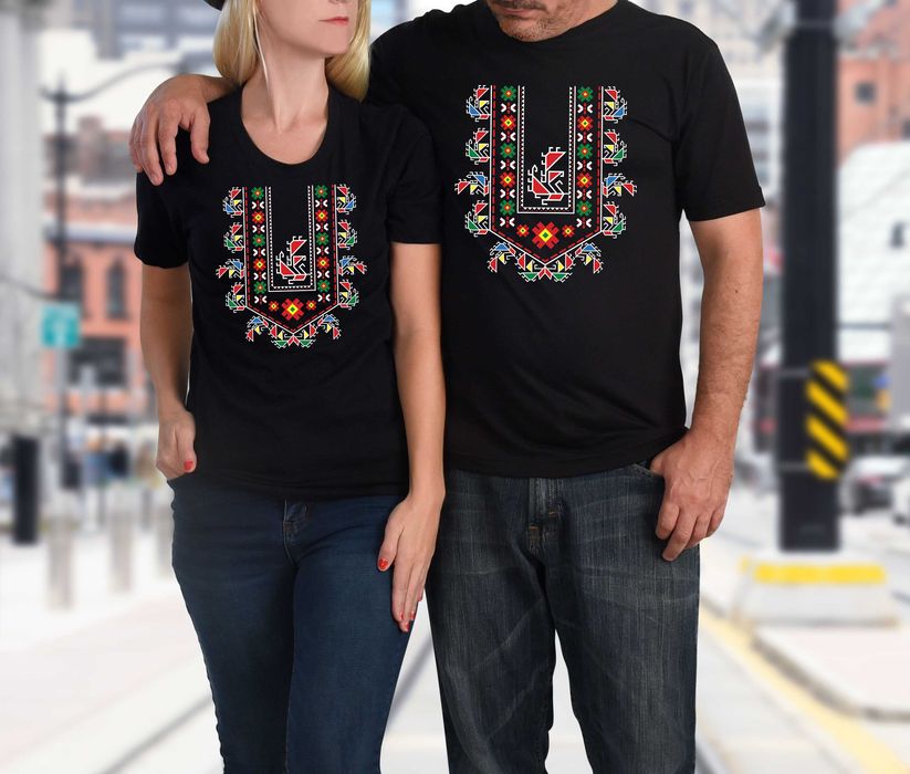 Тениски с шевици(щампа), Народни мотиви, Тениски от органичен памук