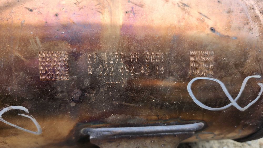 Filtru de particule dpf Mercedes W222 S350 S classe A2224904314 KT1292