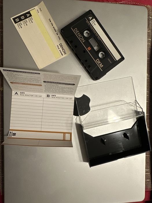 3 casete audio rare chrome / metal Denon, Technics, Hitachi