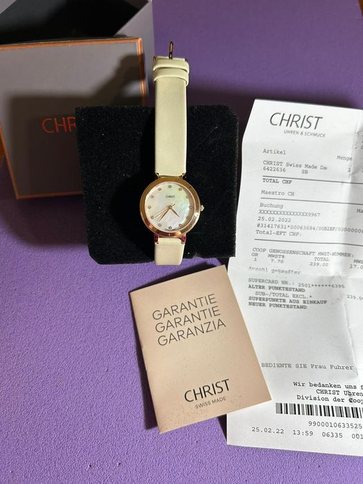 Ceas Christ Swiss Made