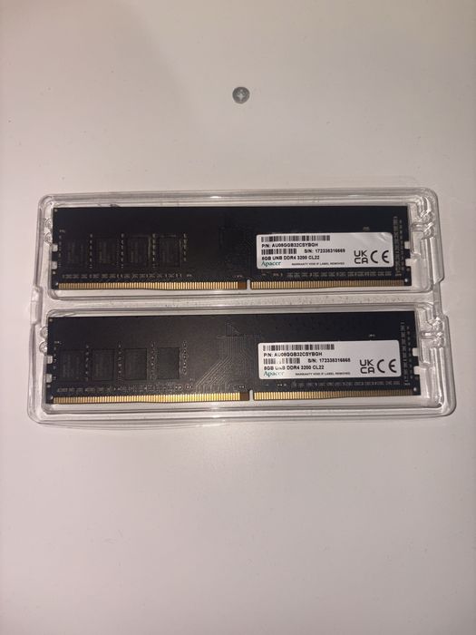 RAM Apacer 16GB (2x8GB) DDR4 3200MHz  PC