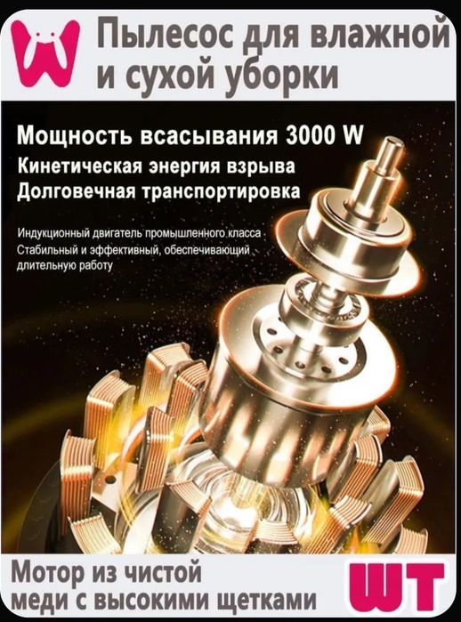 Продам Строительный  пылесос новый