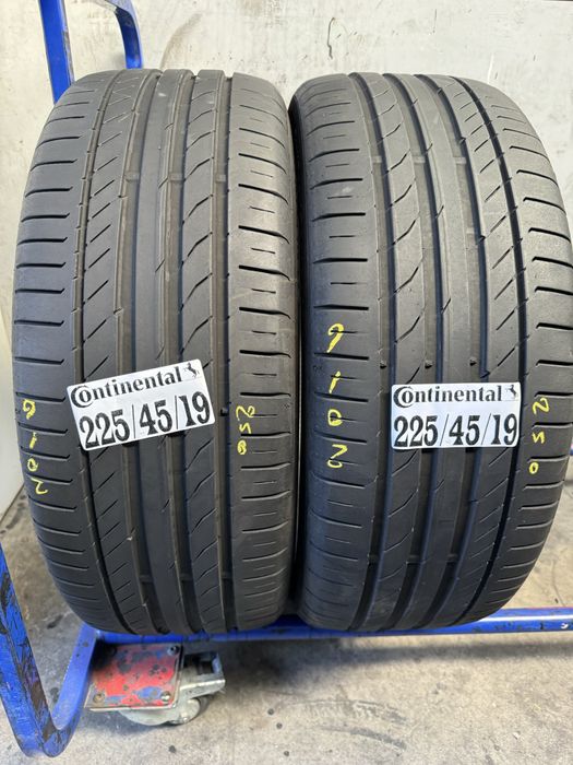 225/45/19 continental