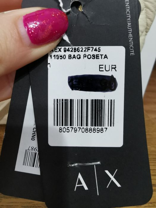 Geanta Armani Exchange Nouă cu etichetă