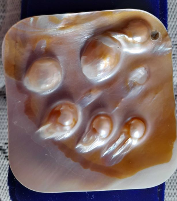 Перла естествена рядка