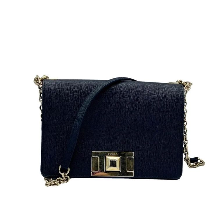 Черна чанта Furla Metropolis