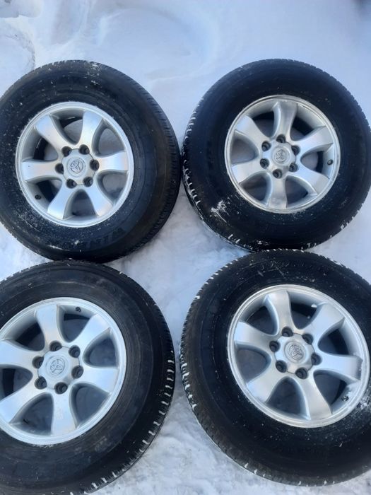 Продам колеса взборе 265/70/17