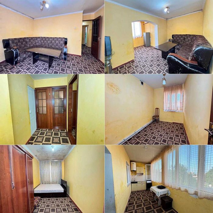 Калениский Баярин кафеси 4 қаватда 2 хонали квартира сотилади.ID:1535