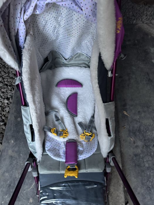 Детские санки теплые