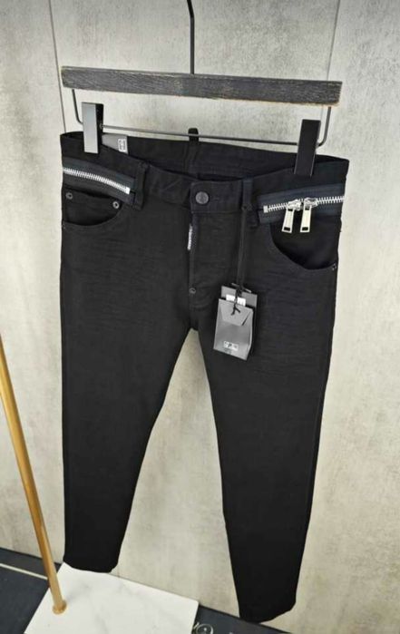 Oferta-Discount-Reducere-Promotie-Blugi-Jeans-Dsquared2-Negru-Premium