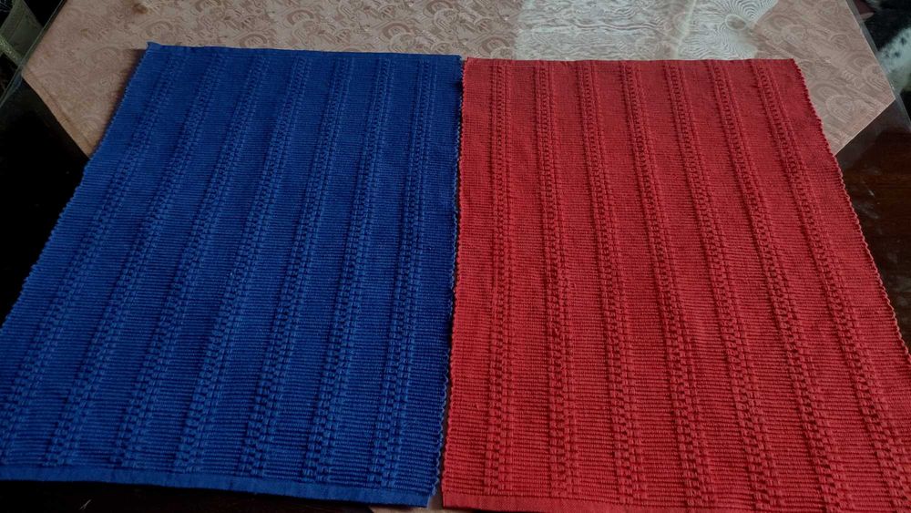 Плътни салфетки за хранене/сервиране 100% индийски памук