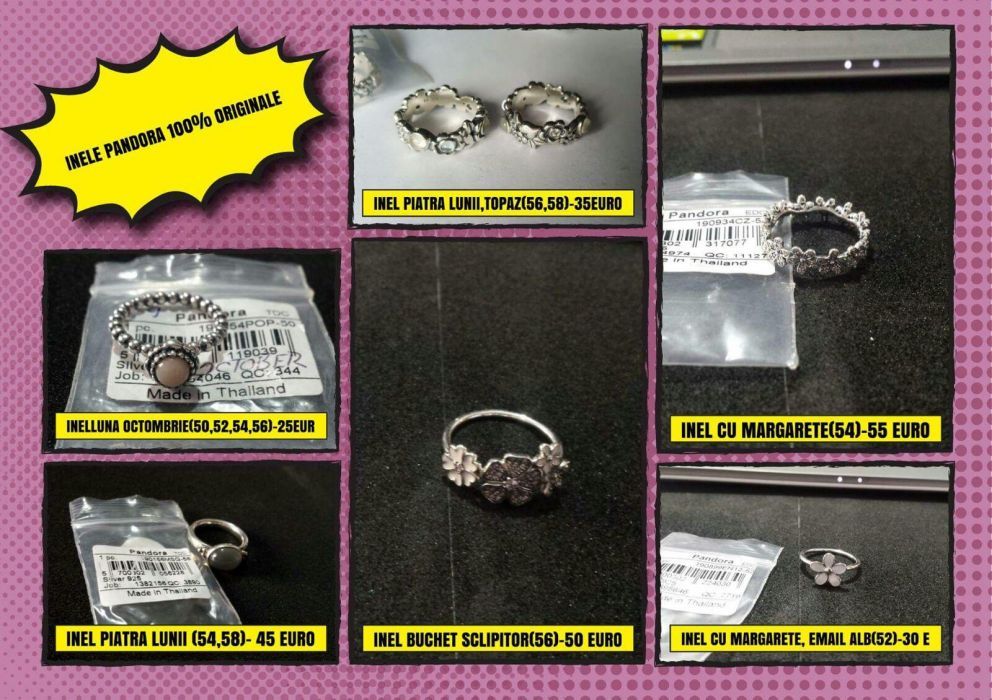 Pandantive & Charms Pandora originale – Argint 925