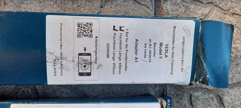 Valeo Чистачки за  Tesla Y