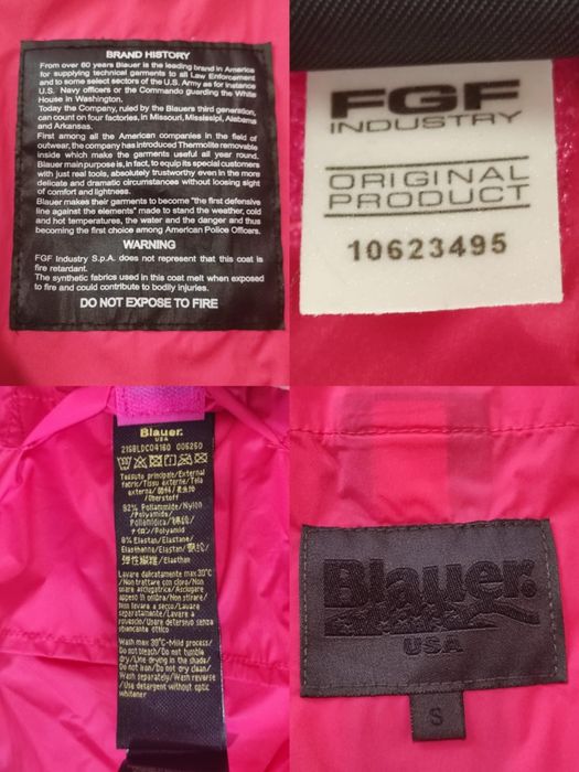 Jacheta dama vânt ploaie Blauer USA  S