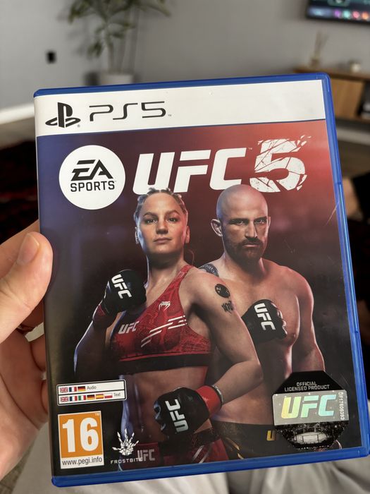 UFC 5 диск на PS5